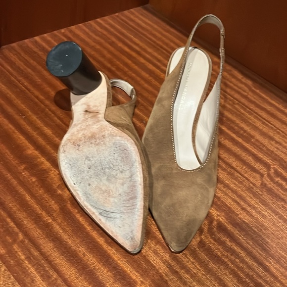 Gorgeous suede Loeffler Randall 3 inch designer heels - Picture 5 of 5